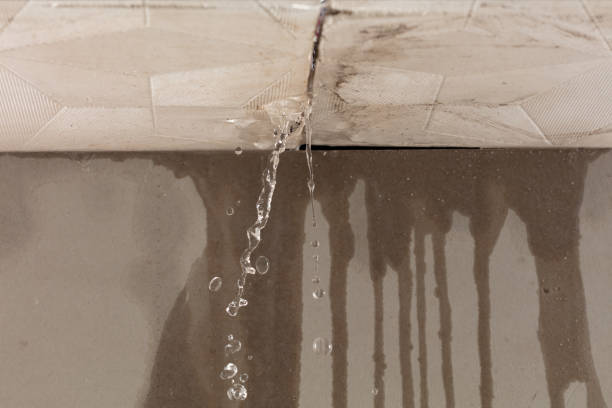Professional Water Damage Repair technician working in Port Aransas, TX